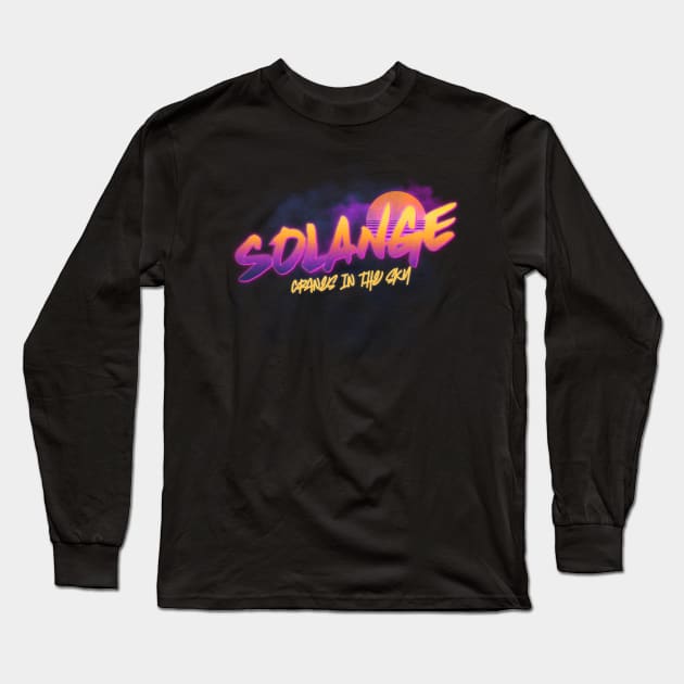 Cranes in the sky solange Long Sleeve T-Shirt by Billybenn